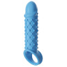 ExtendMyDick Gaine Flidick 13 x 3.5 cm Bleue